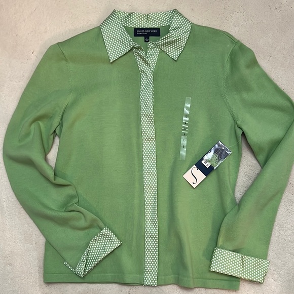 Jones New York Cardigan\Blouse - Picture 1 of 4